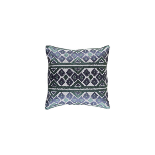 Morowa 20 X 20 inch Light Gray and Navy Pillow