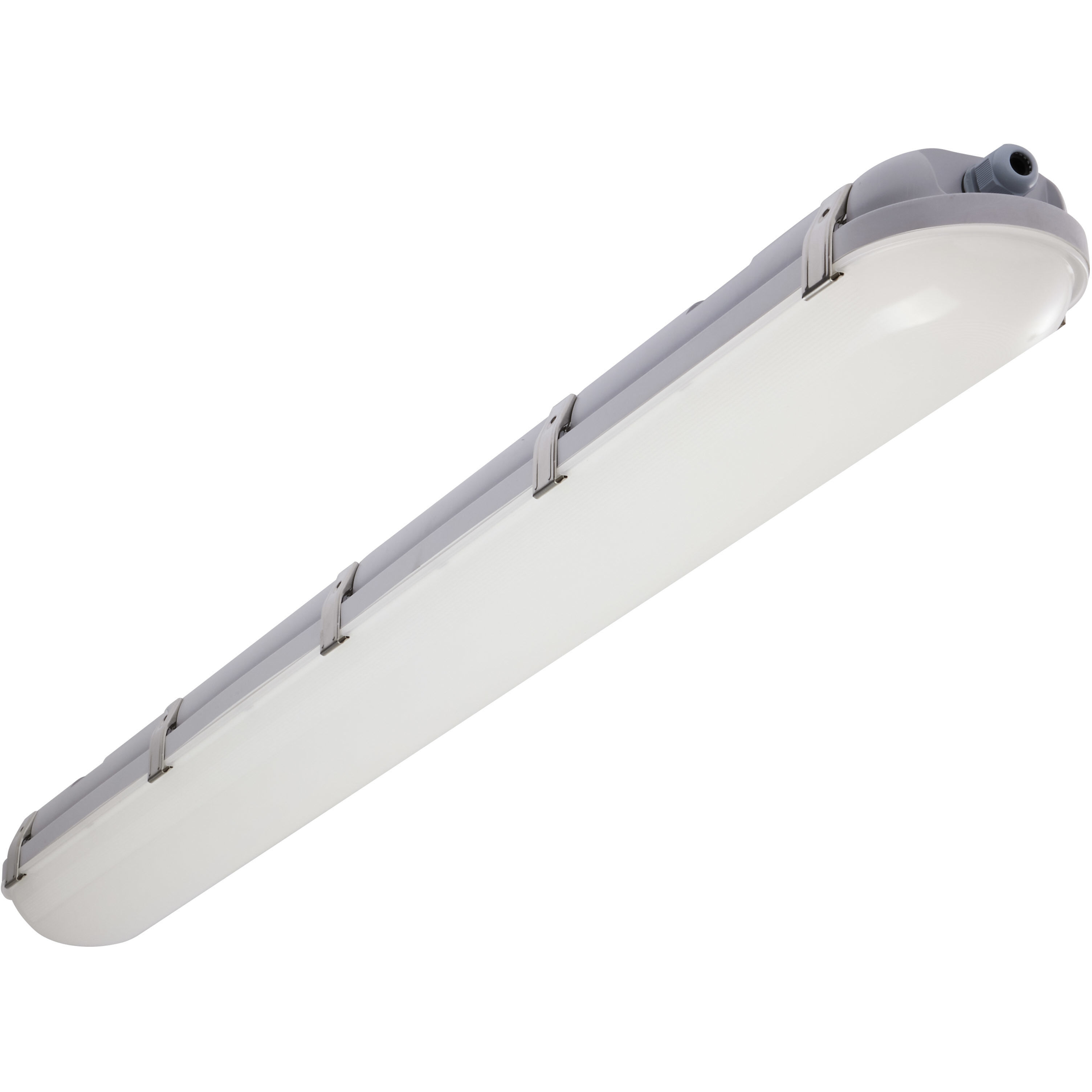 ColorQuick LED 4.84 inch Gray Vapor Proof Ceiling Light
