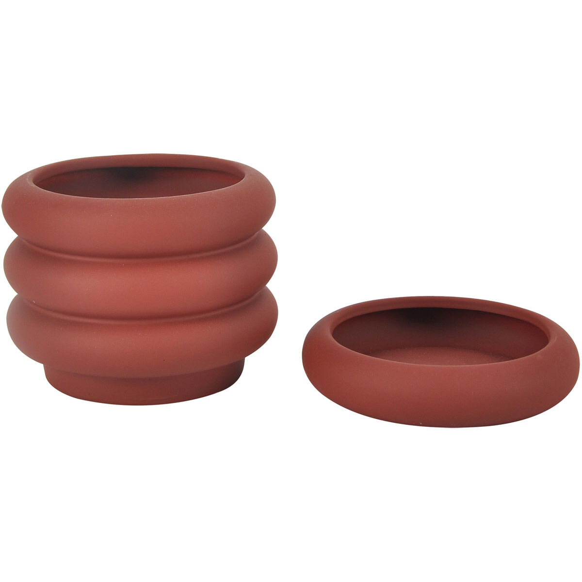 Wava Red Planter, Medium