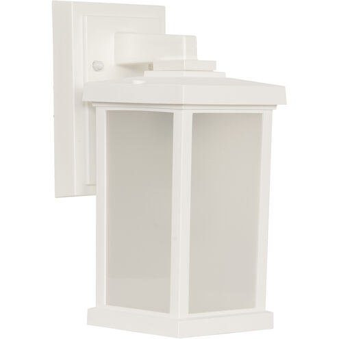 Resilience Lanterns 1 Light 11 inch Textured White Outdoor Wall Lantern in Textured Matte White