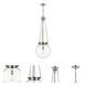 Beacon 1 Light 14 inch Polished Nickel Pendant Ceiling Light