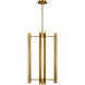 Kelly by Kelly Wearstler Carson LED 16.13 inch Burnished Brass Pendant Ceiling Light