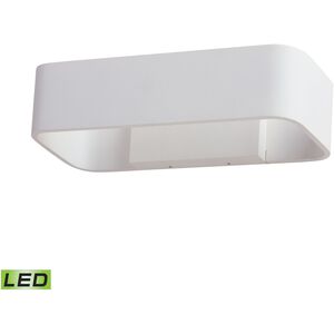Truro LED 6 inch White Sconce Wall Light
