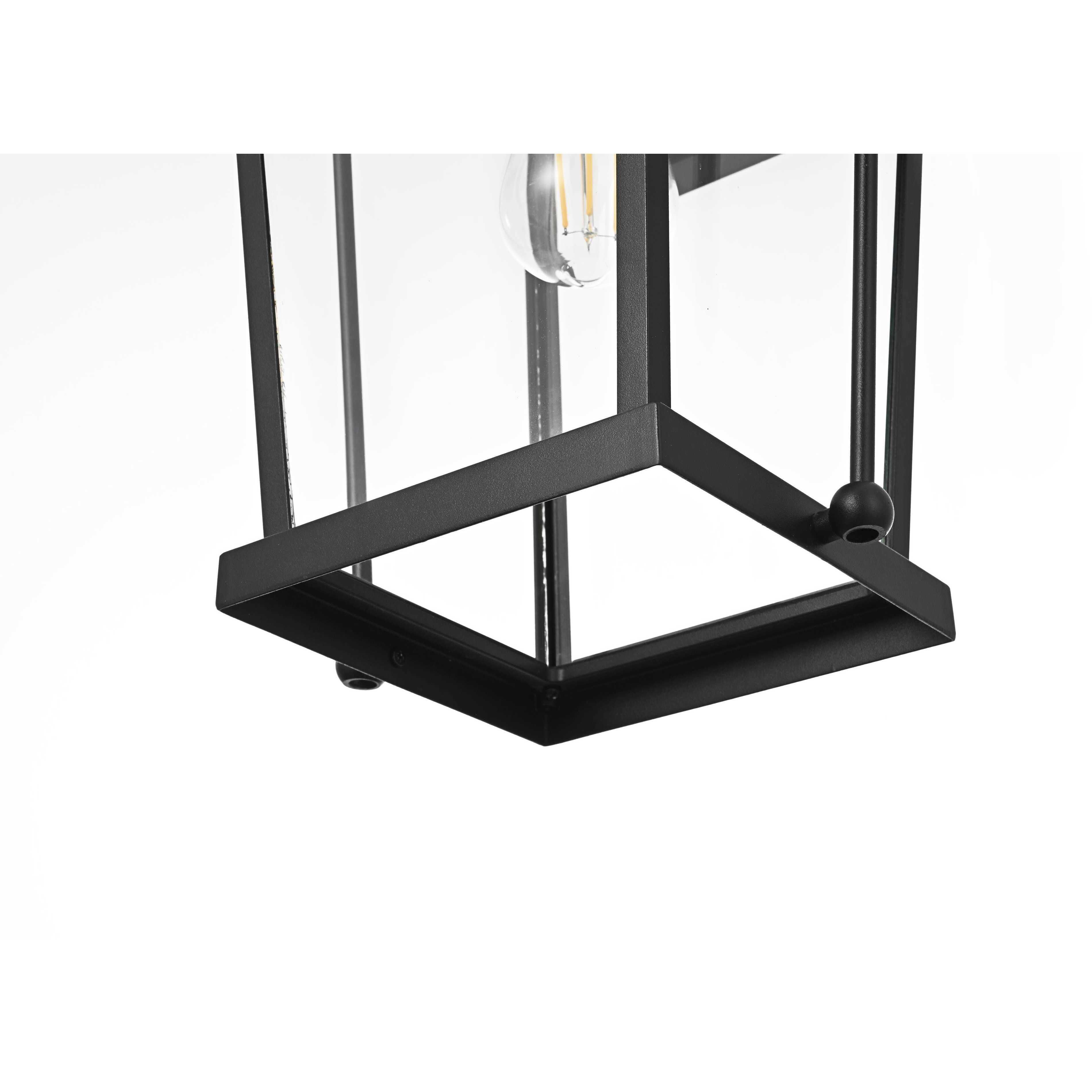 Luz 1 Light 20 inch Black Outdoor Wall Sconce