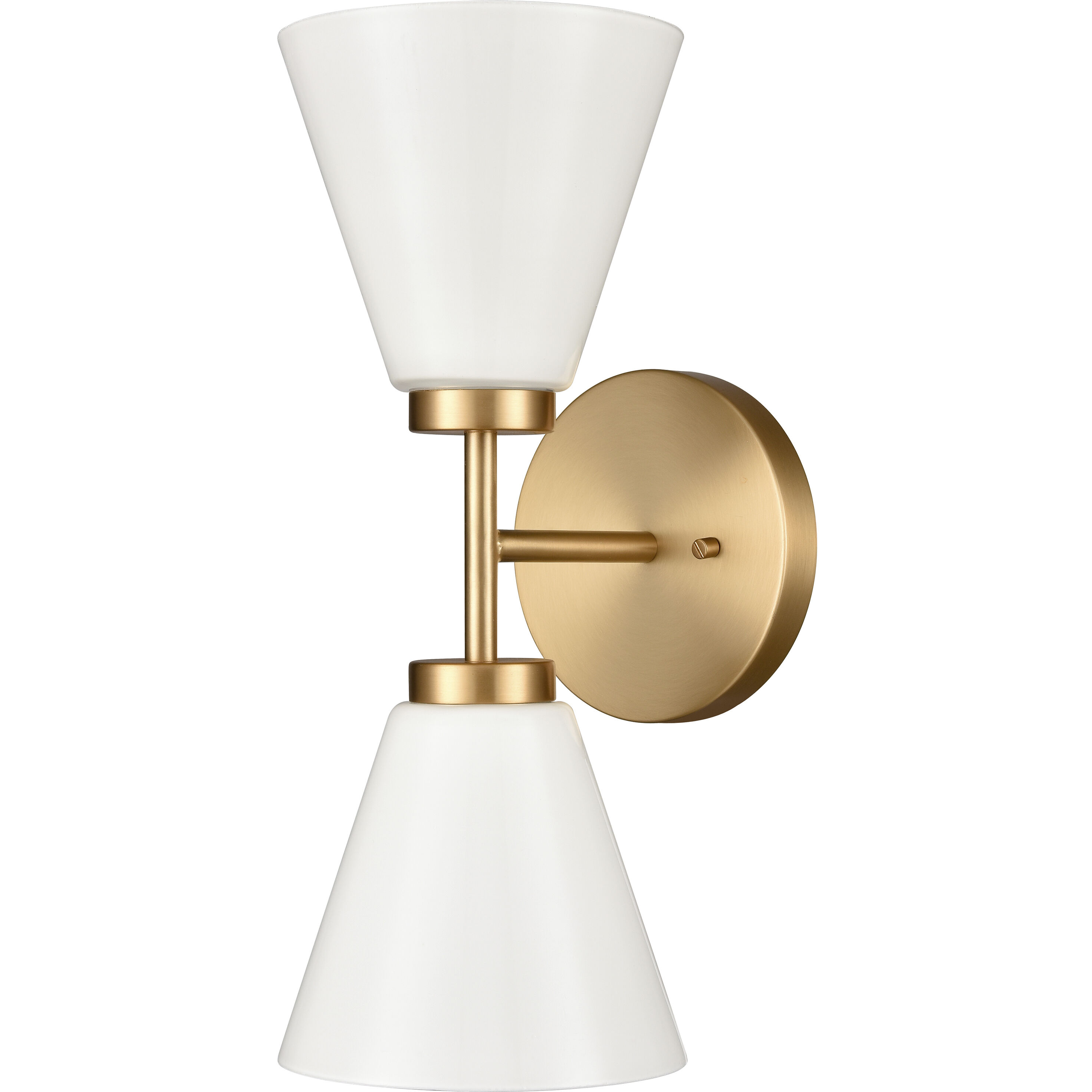 Houghton Vanity Light Wall Light in Brushed Gold