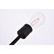 Axel 6 Light 17 inch Black Pendant Ceiling Light