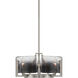 Aenon 3 Light 16.5 inch Pewter Chandelier Ceiling Light