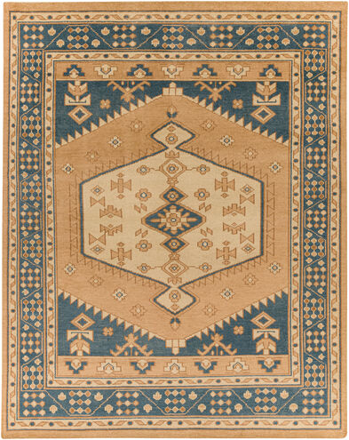 Milas 120 X 96 inch Camel Rug in 8 x 10, Rectangle