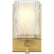 Grayson 1 Light 4.75 inch Modern Gold Wall Sconce Wall Light