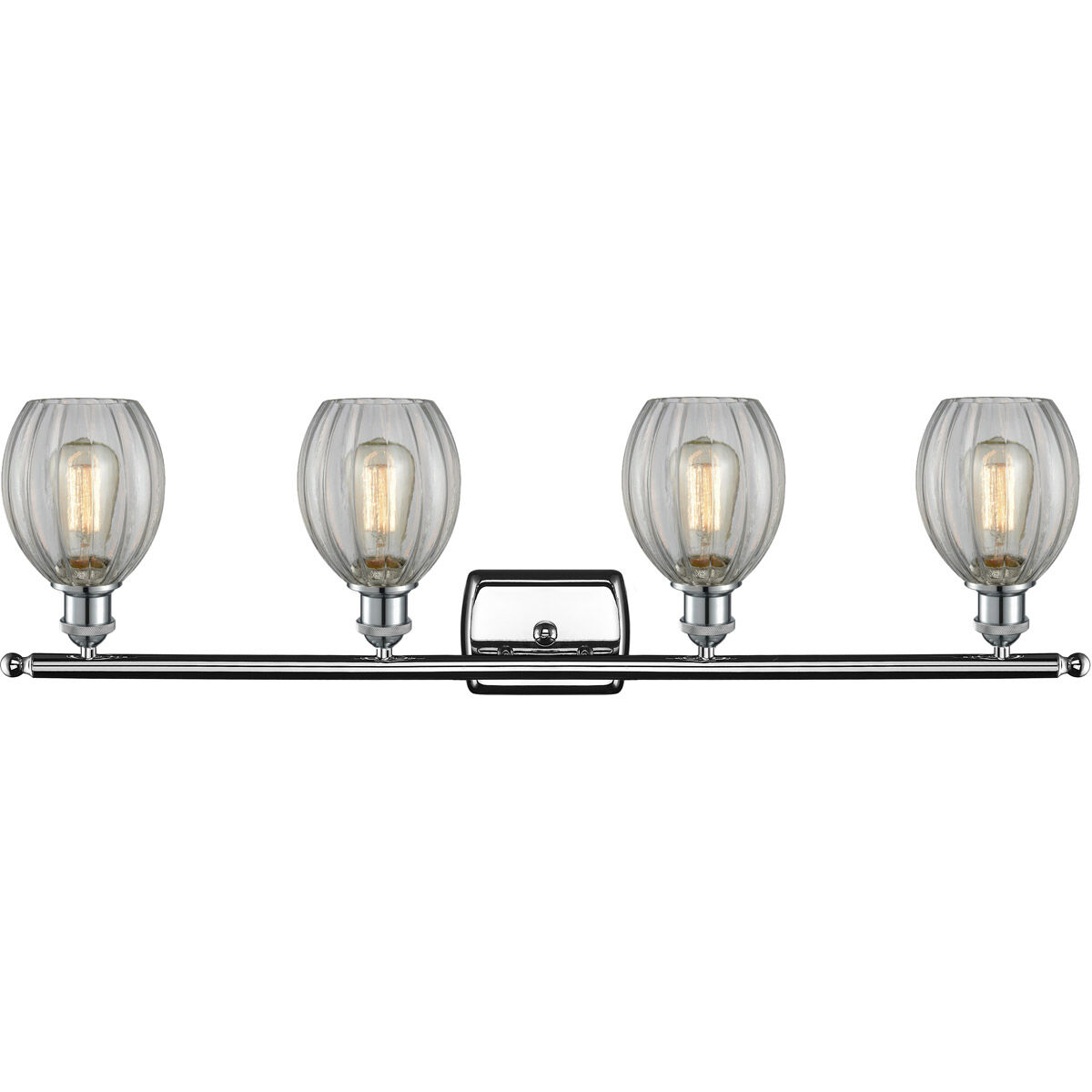 Ballston Eaton 4 Light 36 inch Polished Chrome Bath Vanity Light Wall Light, Ballston