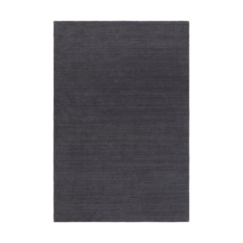 Adyant 90 X 60 inch Charcoal/Black Rugs, Rectangle