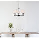 Bethany 5 Light 27.5 inch Black Pendant Ceiling Light