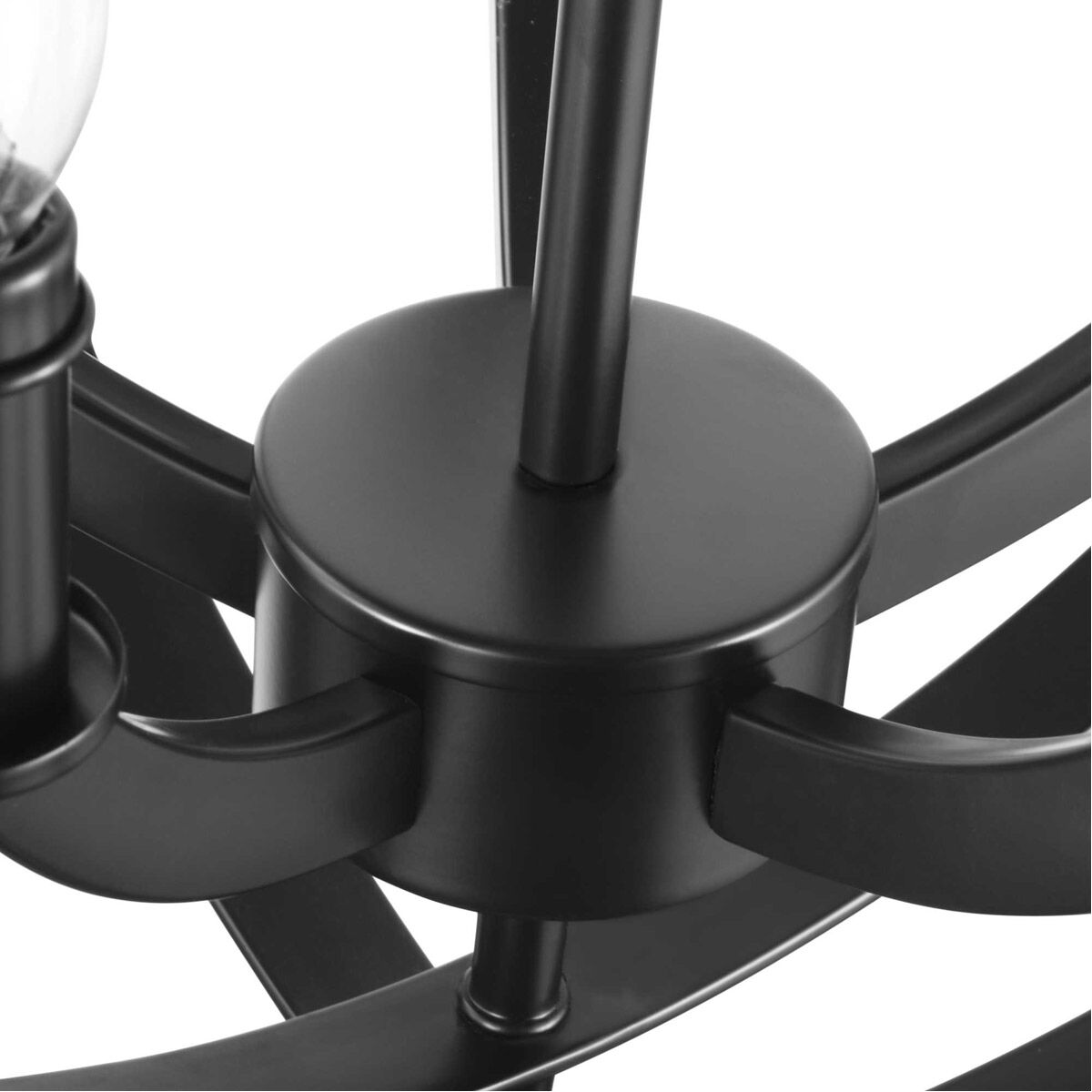 Equinox 5 Light Matte Black Pendant Ceiling Light
