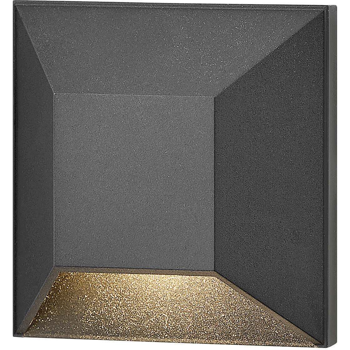 Nuvi 12v 1.40 watt Black Landscape Deck Sconce, Square