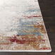 Solar 134 X 90 inch Orange Rug in 8 x 11, Rectangle