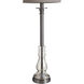 Signature 33 inch 60 watt Majestic and Brushed Steel Table Lamp Portable Light