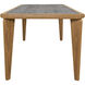 Loden 76 X 36 inch Brown Dining Table, Small