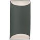 Ambiance LED 5.5 inch Pewter Green ADA Wall Sconce Wall Light