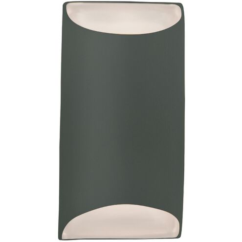 Ambiance LED 5.5 inch Pewter Green ADA Wall Sconce Wall Light