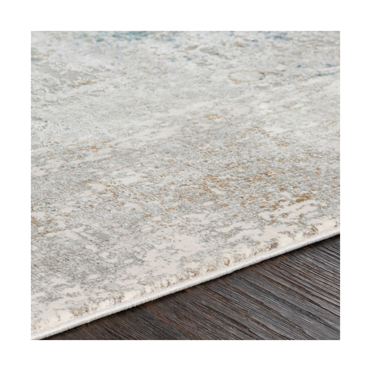 Comfort 90 X 60 inch Sky Blue Rug, Rectangle