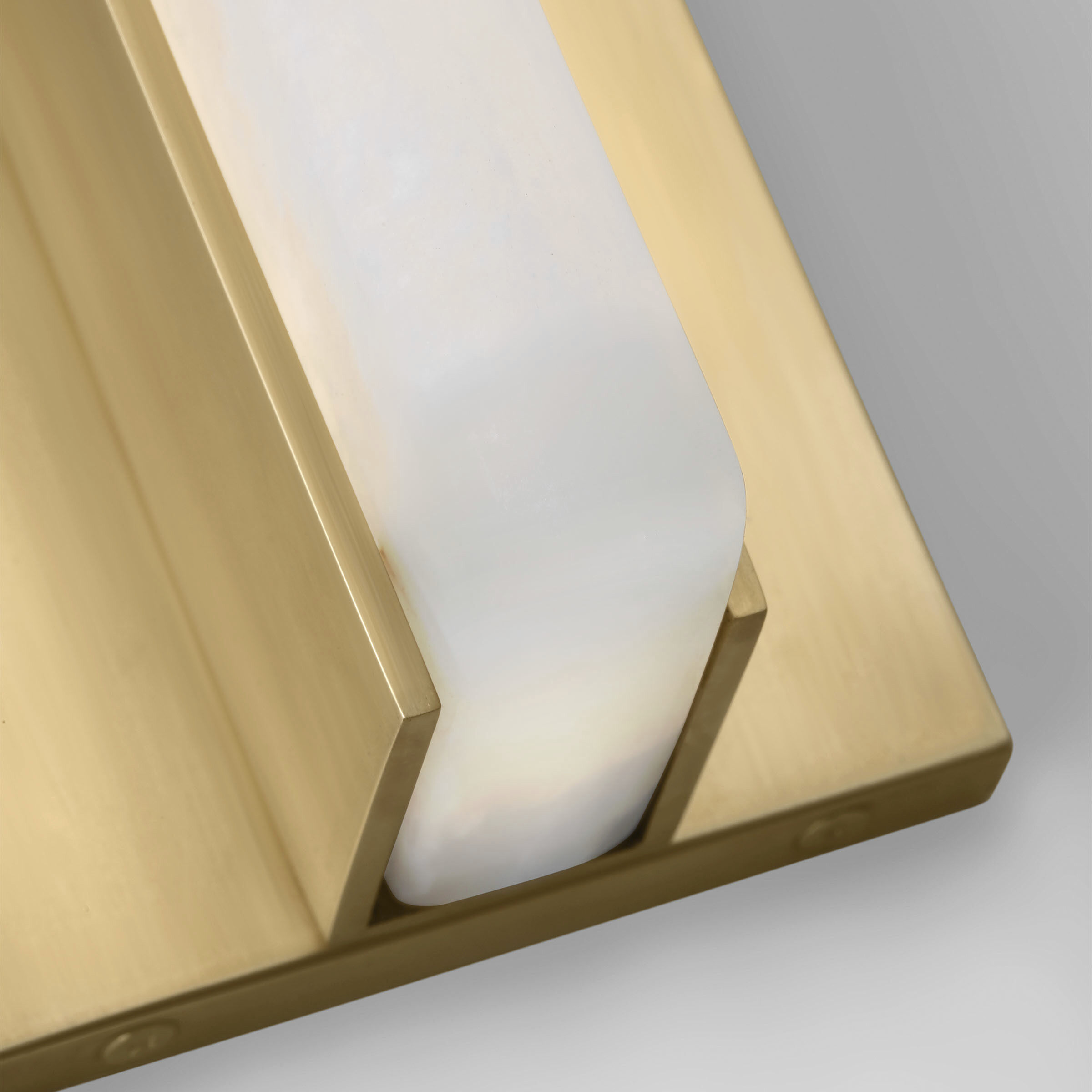 Kelly by Kelly Wearstler Linea Sconce Wall Light in Hand Rubbed Antique Brass