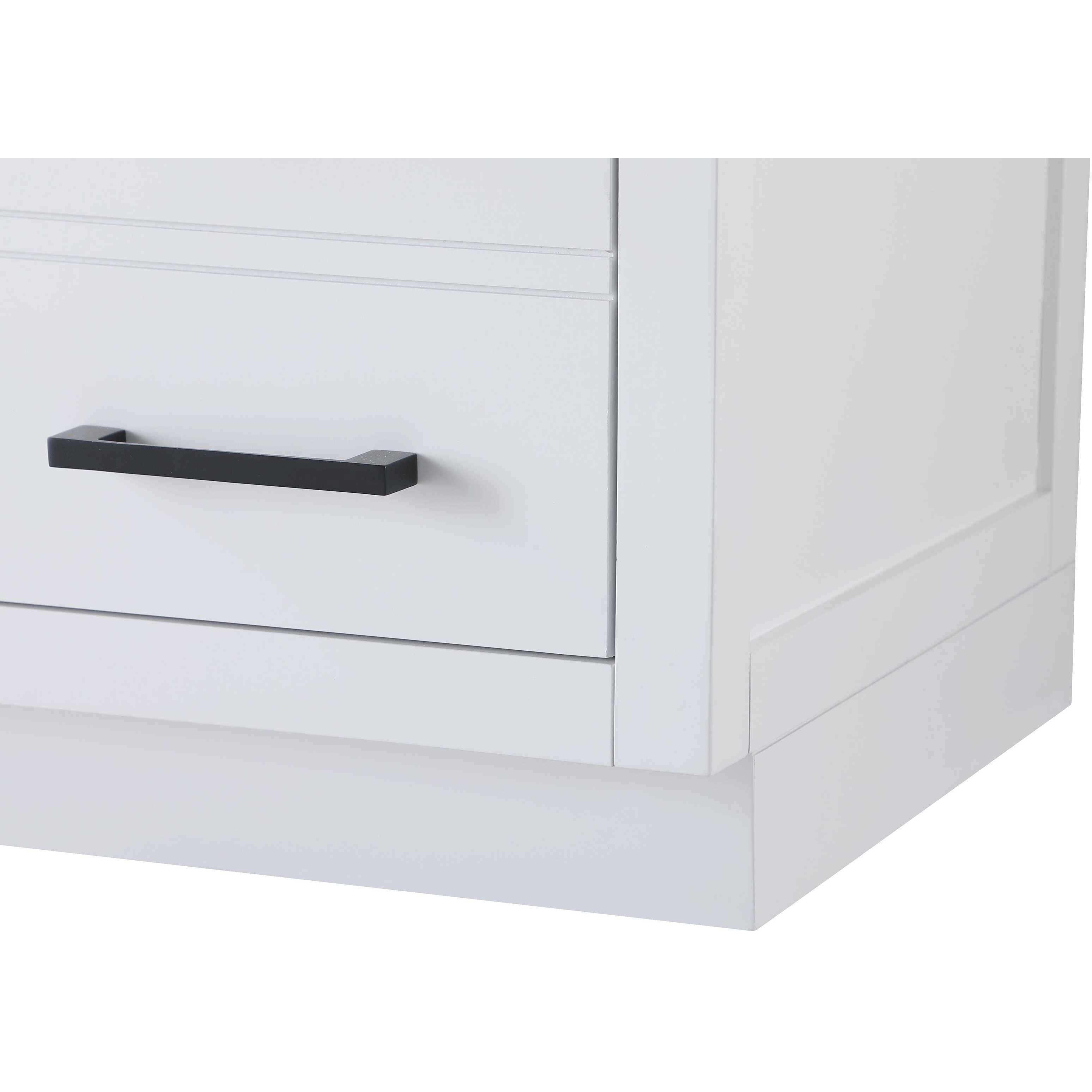 Alden 60 X 35 inch White Bathroom Vanity Cabinet