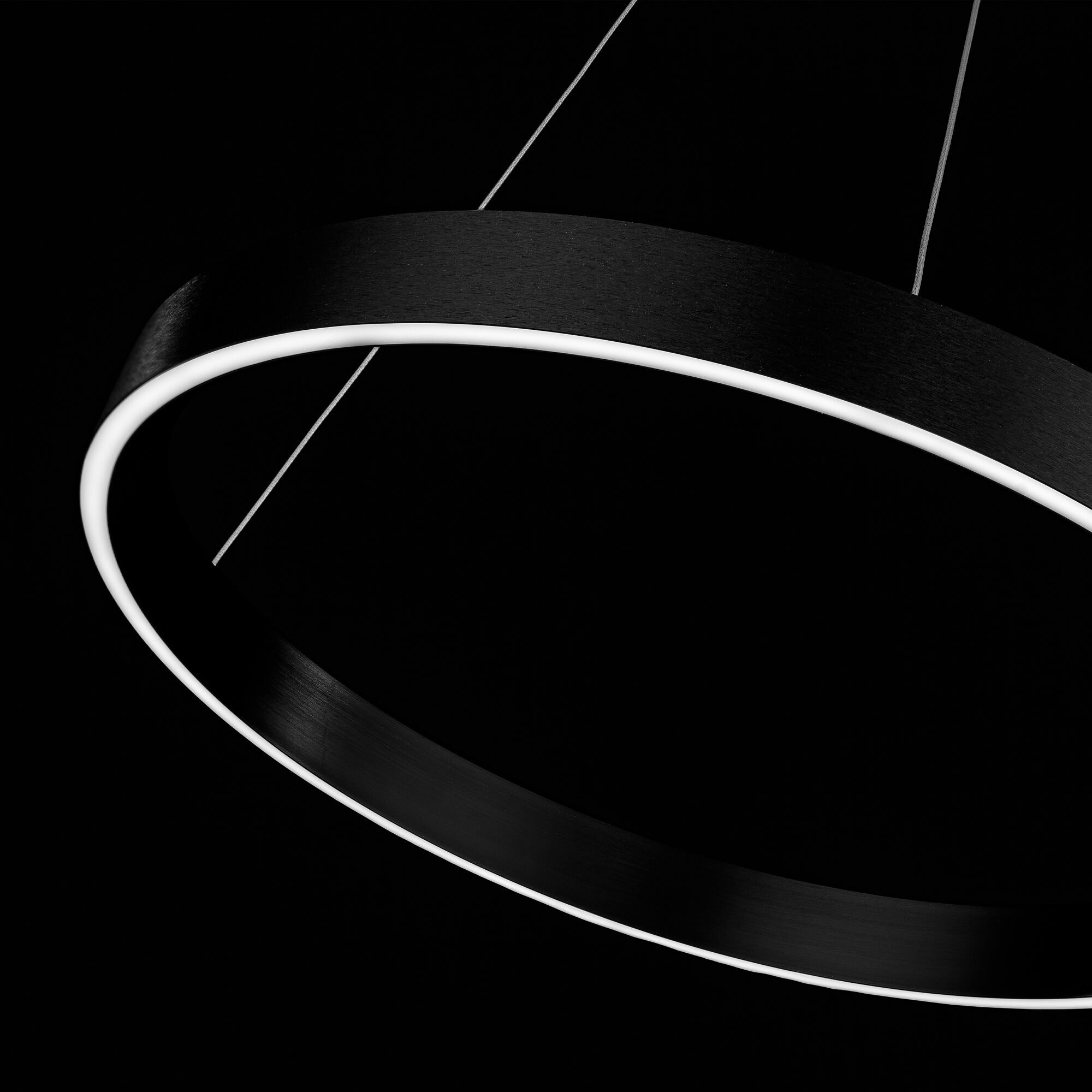 Sirius LED 18 inch Black Pendant Ceiling Light, dweLED
