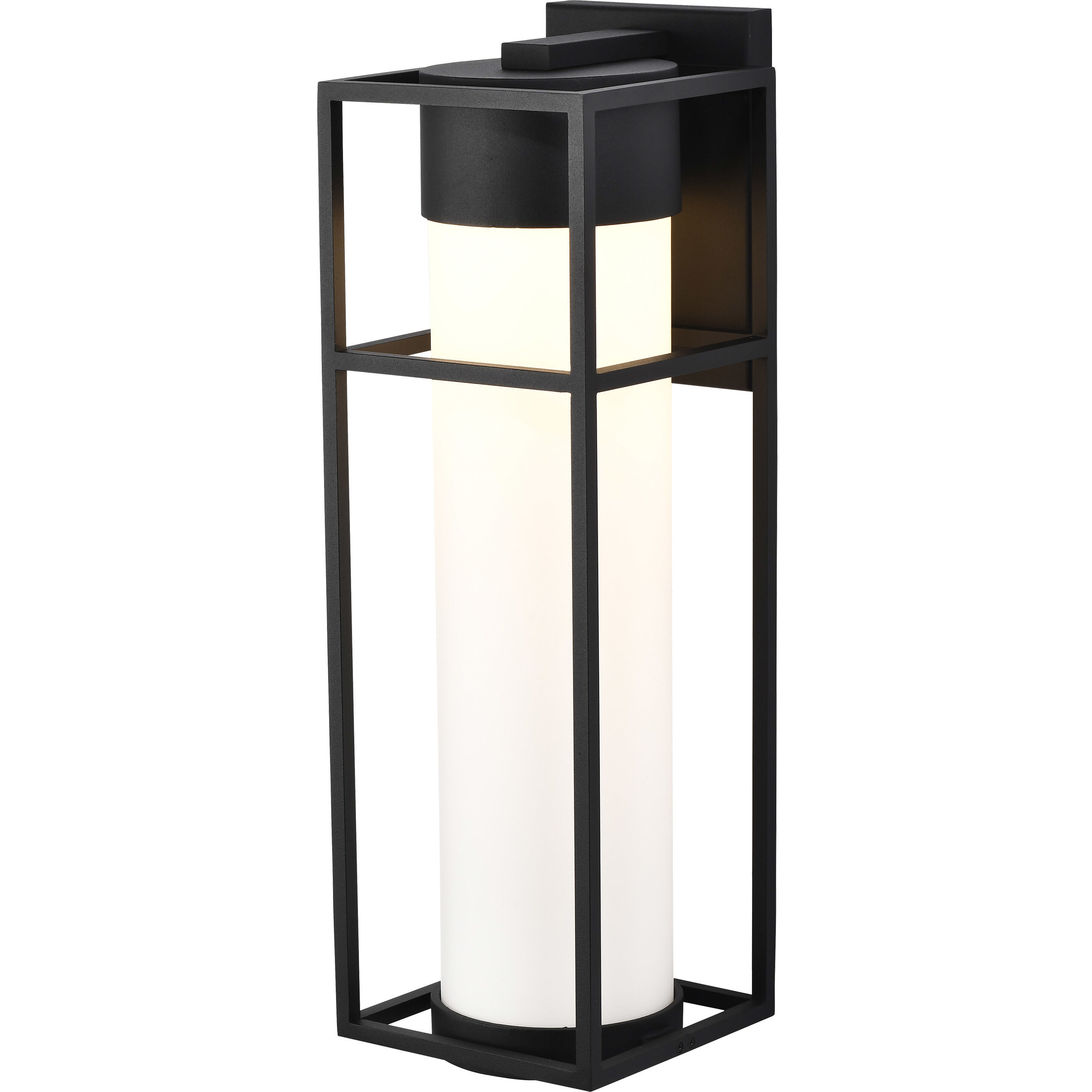Ledges LED 23 inch Matte Black Outdoor Wall Sconce