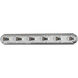 Essentials - 712x 6 Light 36 inch Polished Chrome Bath Light Wall Light