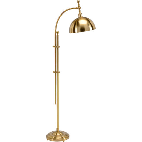 Chelsea House 55 inch 100.00 watt Antique Brass Floor Lamp Portable Light