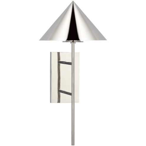Paloma Contreras Orsay LED 8 inch Polished Nickel Downlight Sconce Wall Light, Medium