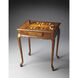 Masterpiece Bannockburn  31 X 29 inch Olive Ash Burl Game Table