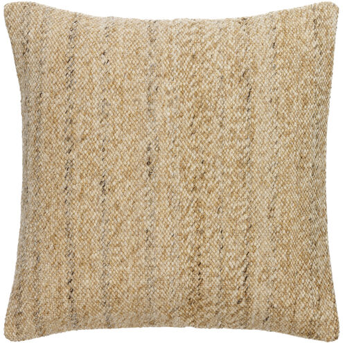 Oswin 20 X 20 inch Light Beige/Beige/Tan Accent Pillow