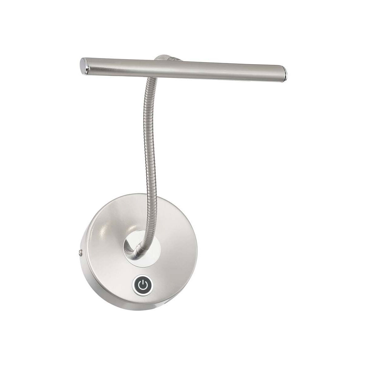 Curtis 4.5 watt 7 inch Nickel-Matte Picture Light Wall Light