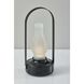 Eddy 11.75 inch 1.50 watt Black LED Cordless Table Lamp Portable Light