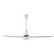 DC 56 inch White Industrial Ceiling Fan