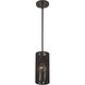 Acordia 1 Light 5.13 inch English Bronze Mini Pendant Ceiling Light