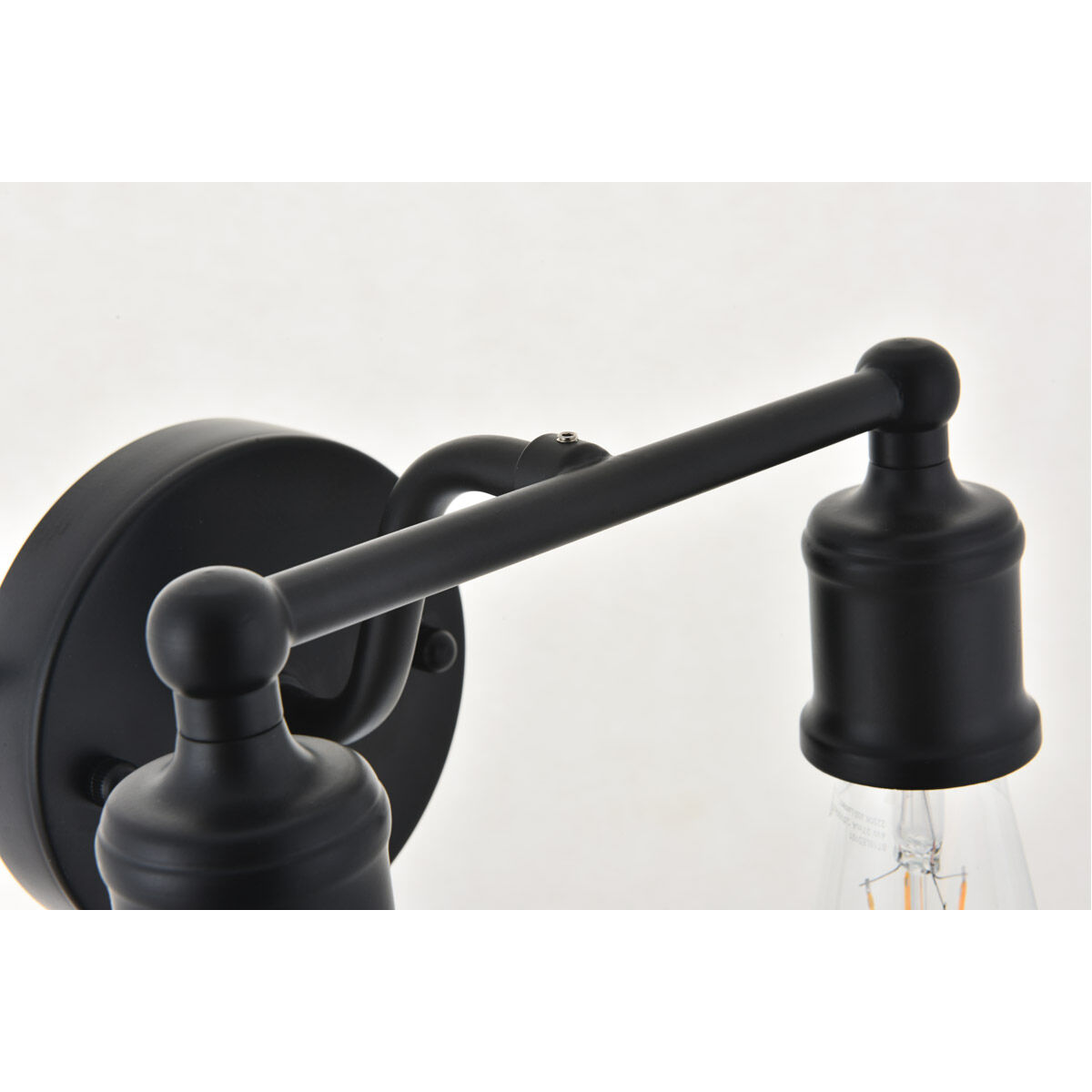 Serif 2 Light 9 inch Black Wall Sconce Wall Light