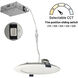 FLAT Matte Powder White Recessed, Selectable CCT