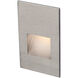 Tyler 120 3.8 watt Stainless Steel Step and Wall Lighting in White, WAC Lighting