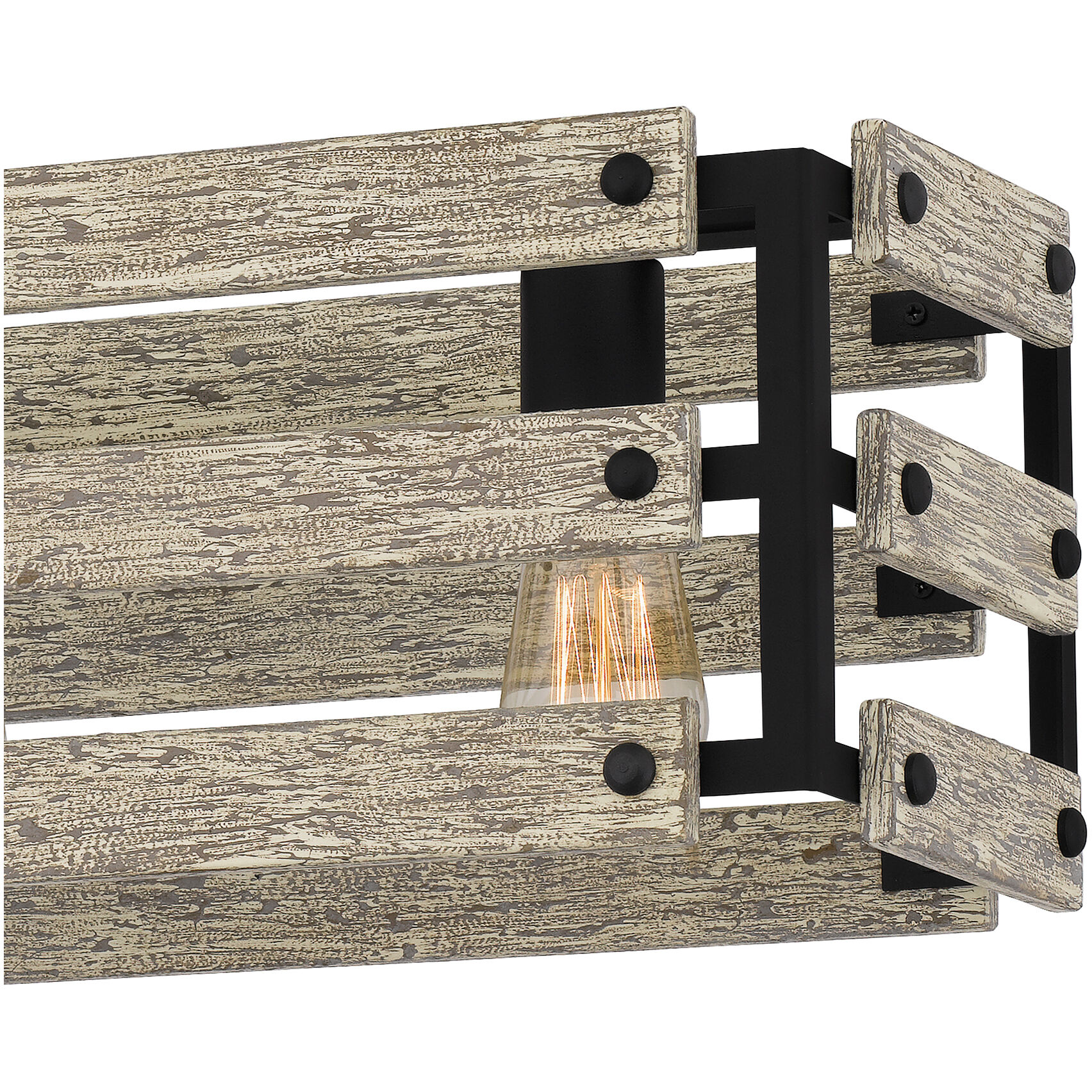 Ashburn 4 Light 34 inch Earth Black Island Light Ceiling Light