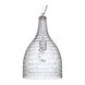 Altima 1 Light 10 inch Chrome Pendant Ceiling Light in Clear, Large
