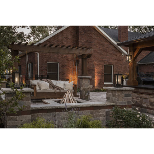 Coastal Elements Republic LED 12 inch Black Outdoor Wall Mount Lantern, Estate Series