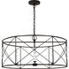 C&M by Chapman & Myers Beatrix 4 Light 30.00 inch Pendant