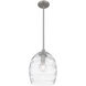 Lucy 1 Light 10 inch Brushed Nickel Mini Pendant Ceiling Light