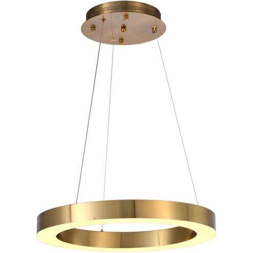 Canada LED 32 inch Gold LED Chandelier Ceiling Light