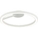 The Trundle LED White Flush Mount Ceiling Light