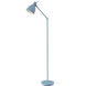 Priddy 44 inch 60 watt Blue Floor Lamp Portable Light