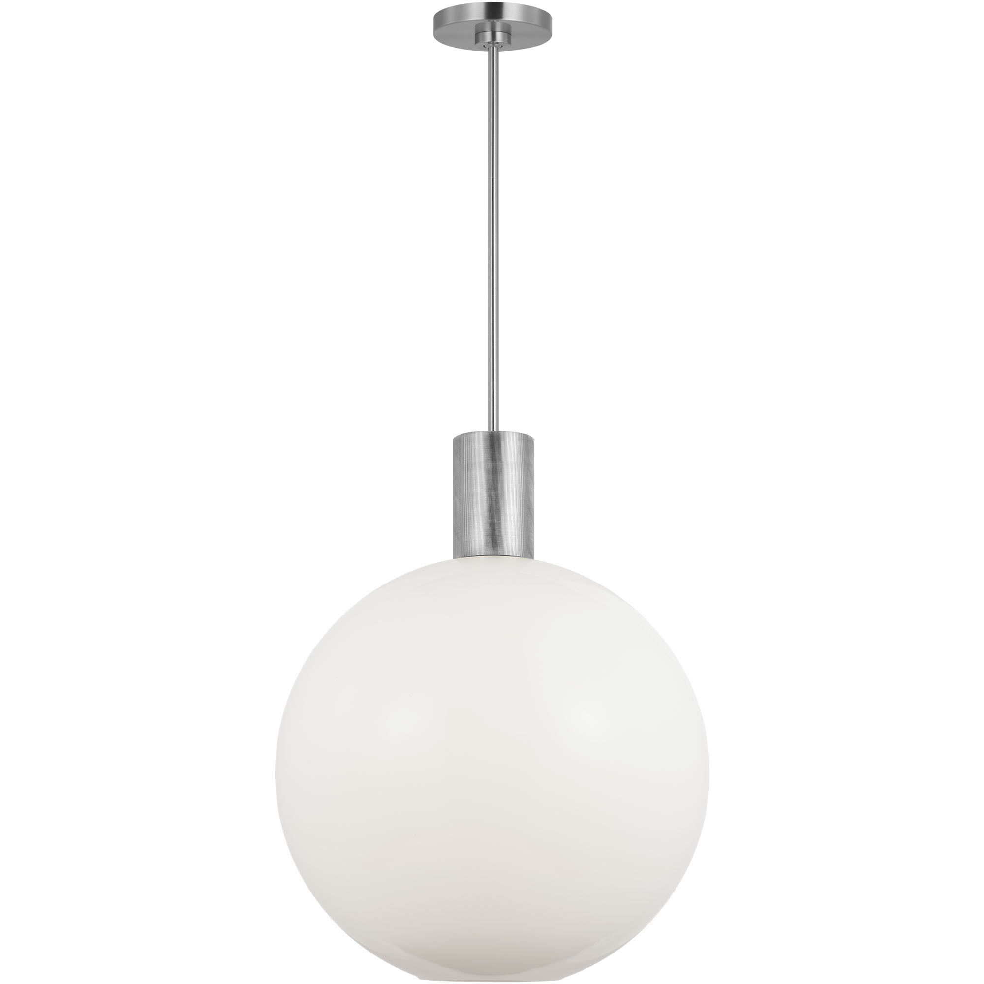 Drew & Jonathan Colewood 1 Light 20 inch Brushed Nickel Pendant Ceiling Light, Large