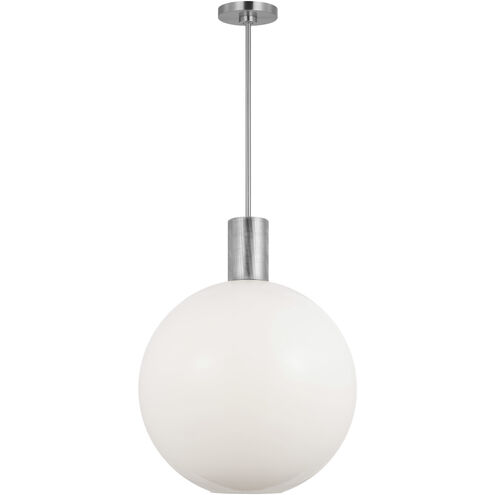 Drew & Jonathan Colewood 1 Light 20 inch Brushed Nickel Pendant Ceiling Light, Large